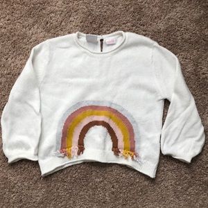Zara rainbow sweater